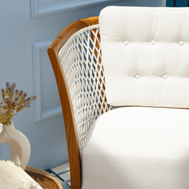 أريكة دوروثي وكرسي بذراعين