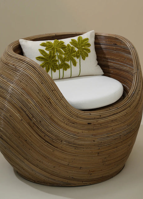 Menarik outdoor bamboo sofa lounger