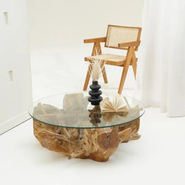 JAVA TEAK ROOT COFFEE TABLE