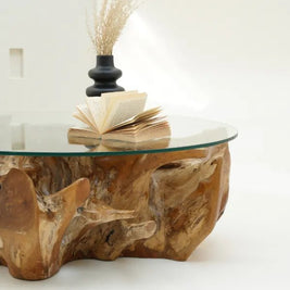 JAVA TEAK ROOT COFFEE TABLE