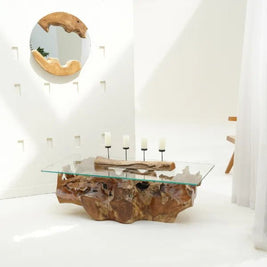 JAVA TEAK ROOT COFFEE TABLE