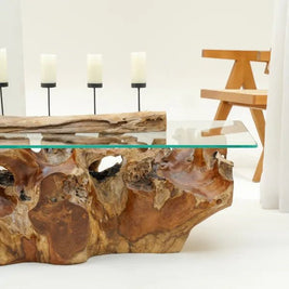 JAVA TEAK ROOT COFFEE TABLE