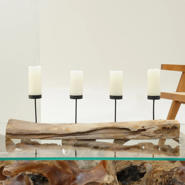 حامل شموع بندق