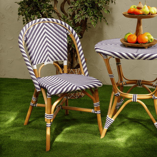 Bistro outdoor dining chair, view 2