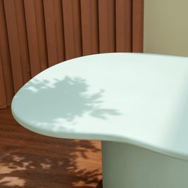 Modern Mediterranean coffee table styling
