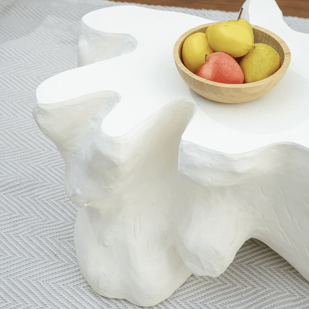 Organic coffee table MDF sculptural shape