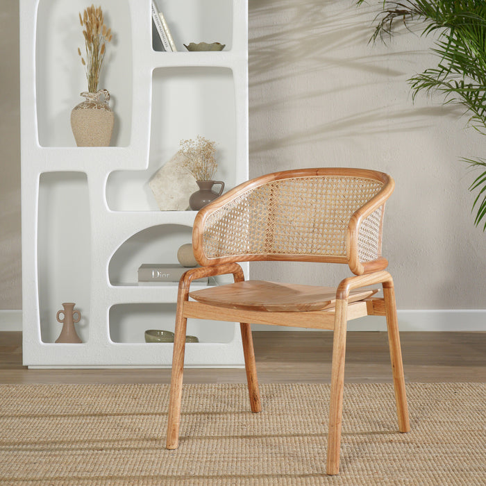 MINDY DINING CHAIR/BEIGE