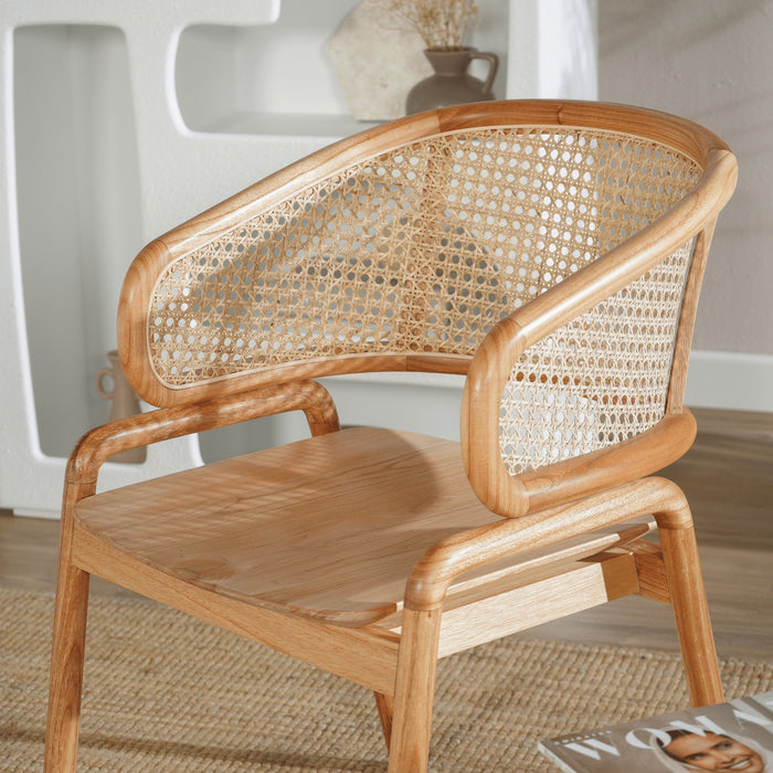 MINDY DINING CHAIR/BEIGE