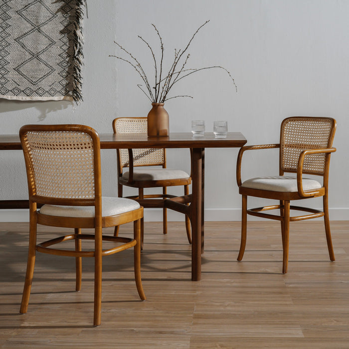 ALFRED DINING CHAIR WITH ARMREST