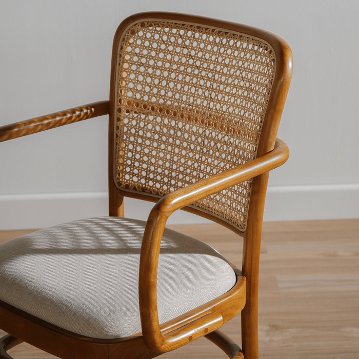 ALFRED DINING CHAIR WITH ARMREST