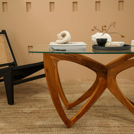 Dallas coffee table modern living room setting