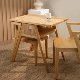 Kohi dining set with tuck-in chairs