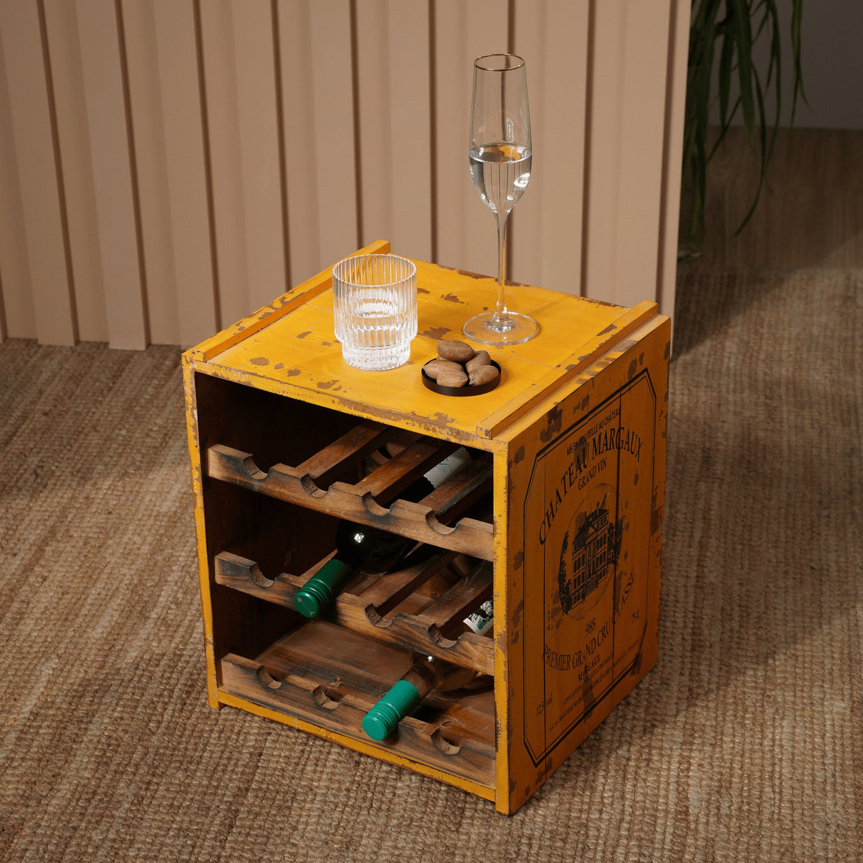 CUBE WINE HOLDER ASSORTED COLOR