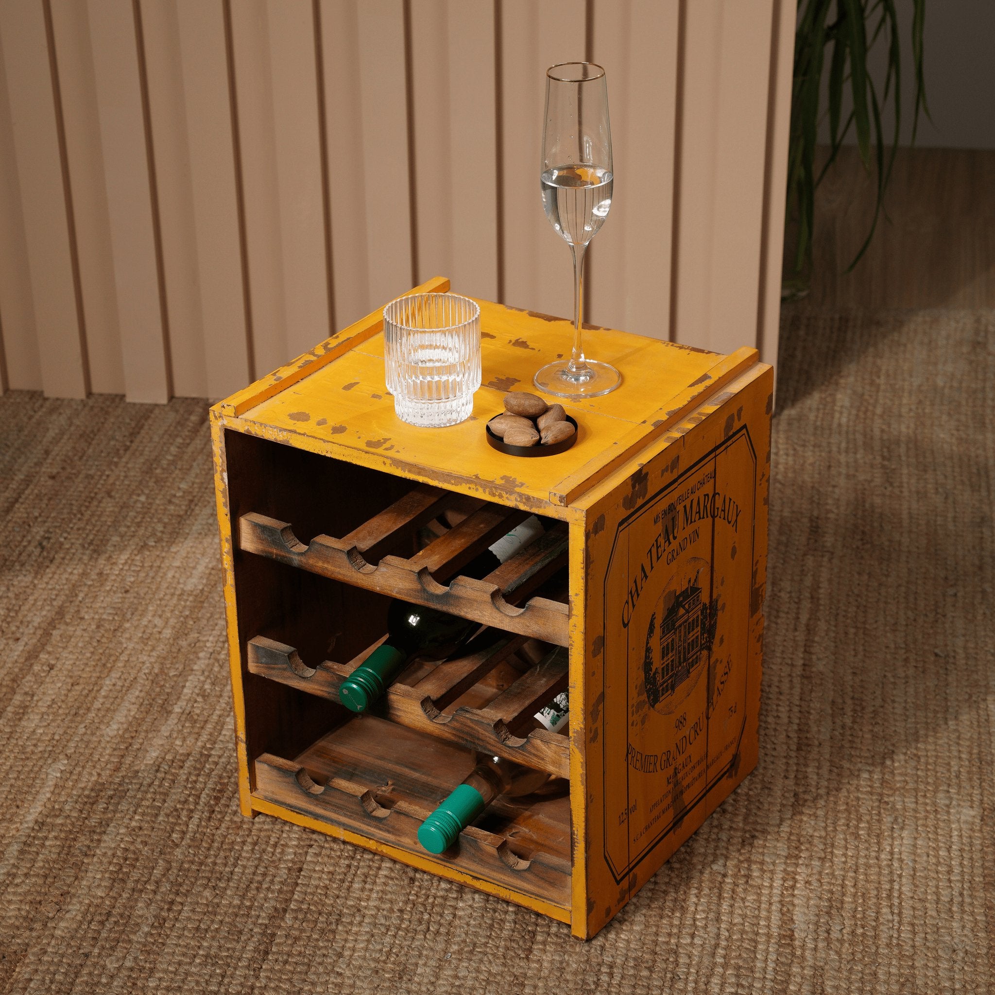 CUBE WINE HOLDER ASSORTED COLOR