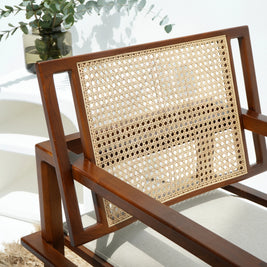 DARIYA RATTAN LOUNGE CHAIR