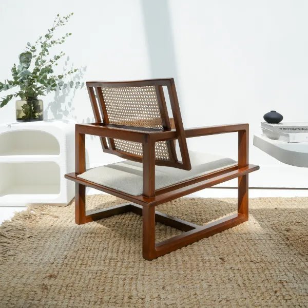 DARIYA RATTAN LOUNGE CHAIR