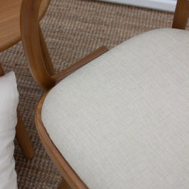 ALFRED DINING CHAIR WITH ARMREST