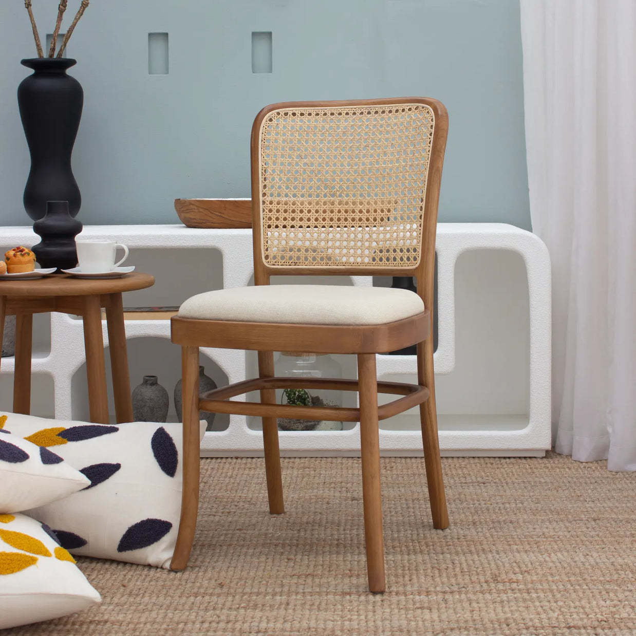 ALFRED DINING CHAIR (WITH CUSHION)