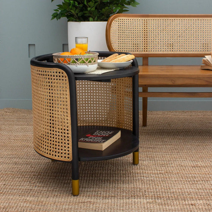 DEMI ROUND SIDE TABLE