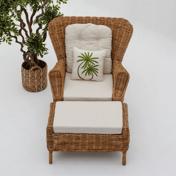 ORENSEL CHAIR WITH OTTOMAN