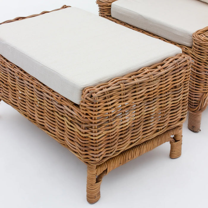 ORENSEL CHAIR WITH OTTOMAN