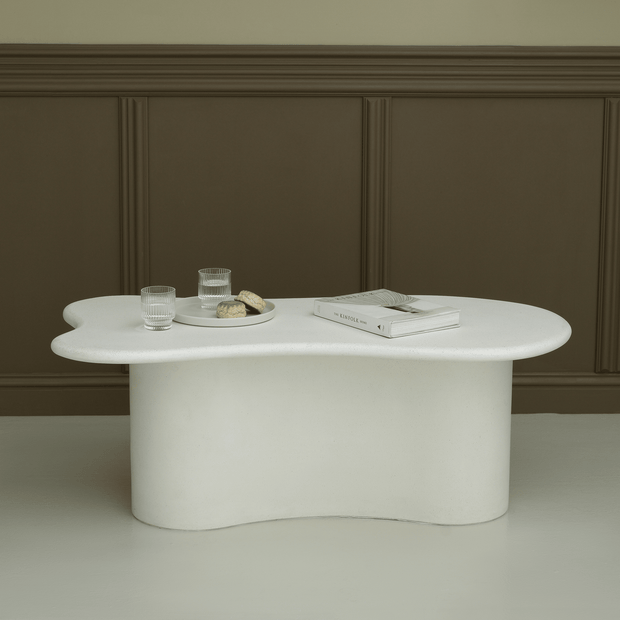 Adeline coffee table wavy GRC design