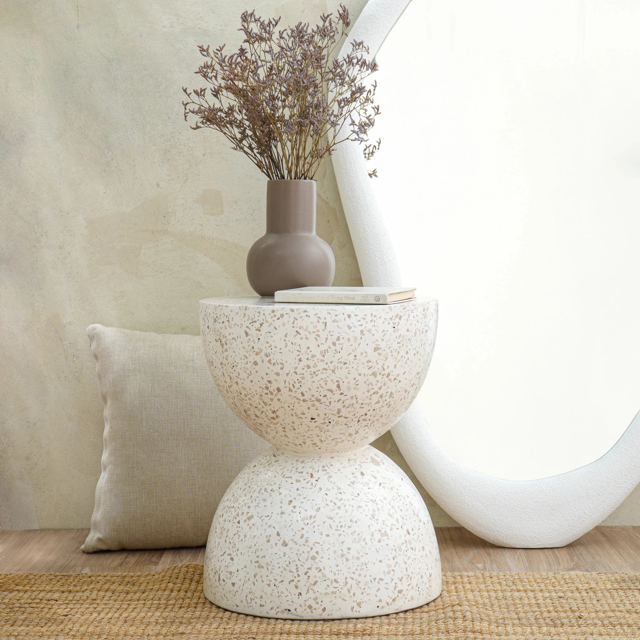 MICAH TERRAZZO SIDE TABLE