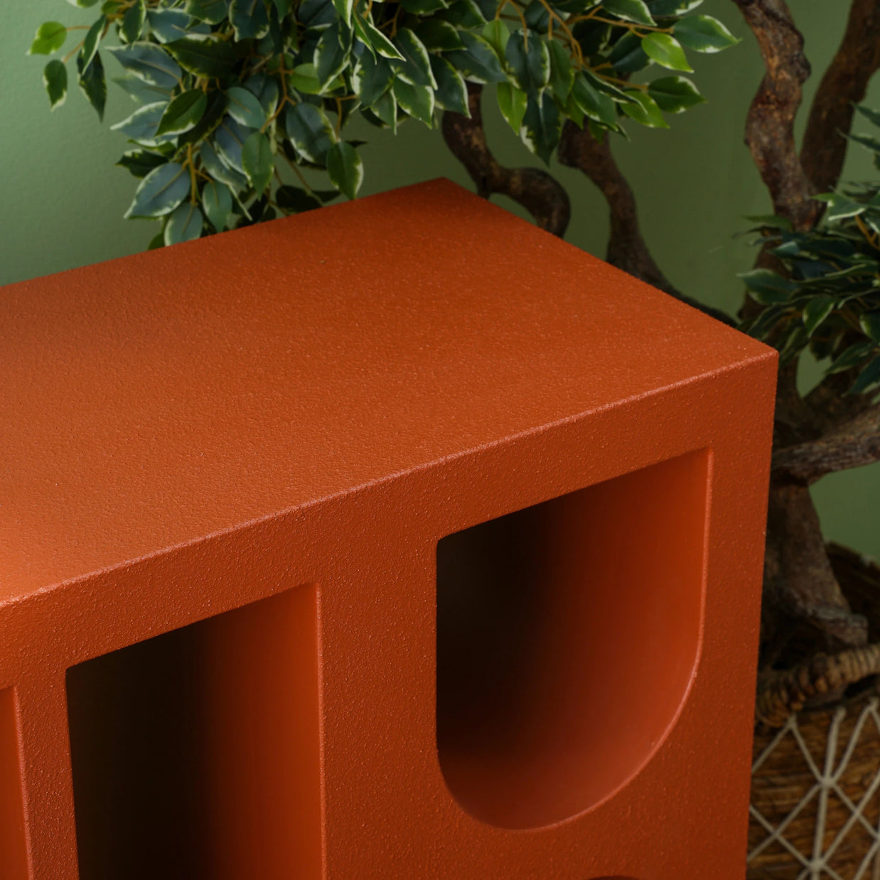 MATEO TEXTURED MDF CONSOLE TABLE