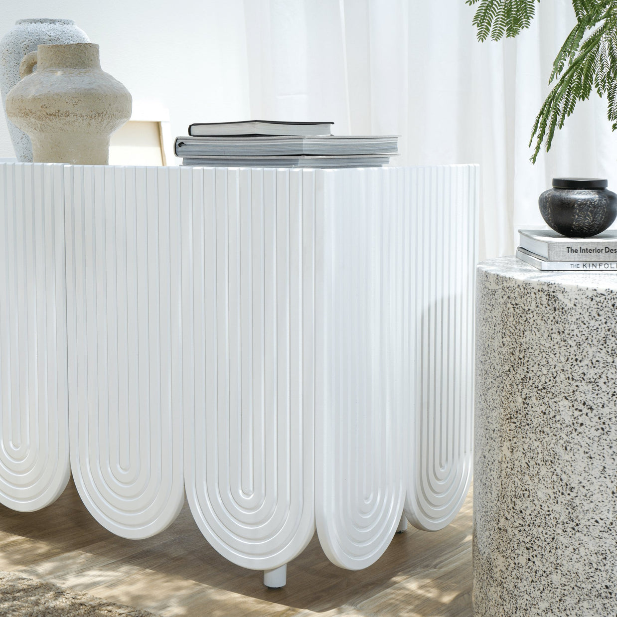 Modern TV console furniture for refined living room interiors