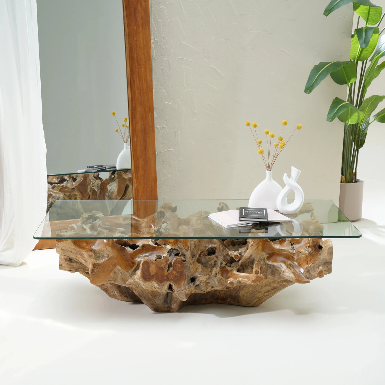 JAVA TEAK ROOT COFFEE TABLE