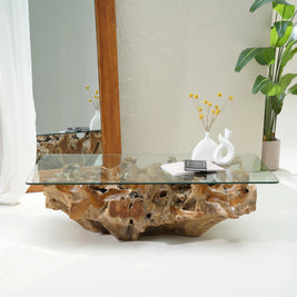 JAVA TEAK ROOT COFFEE TABLE