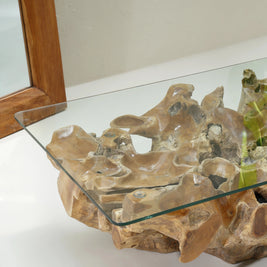 JAVA TEAK ROOT COFFEE TABLE