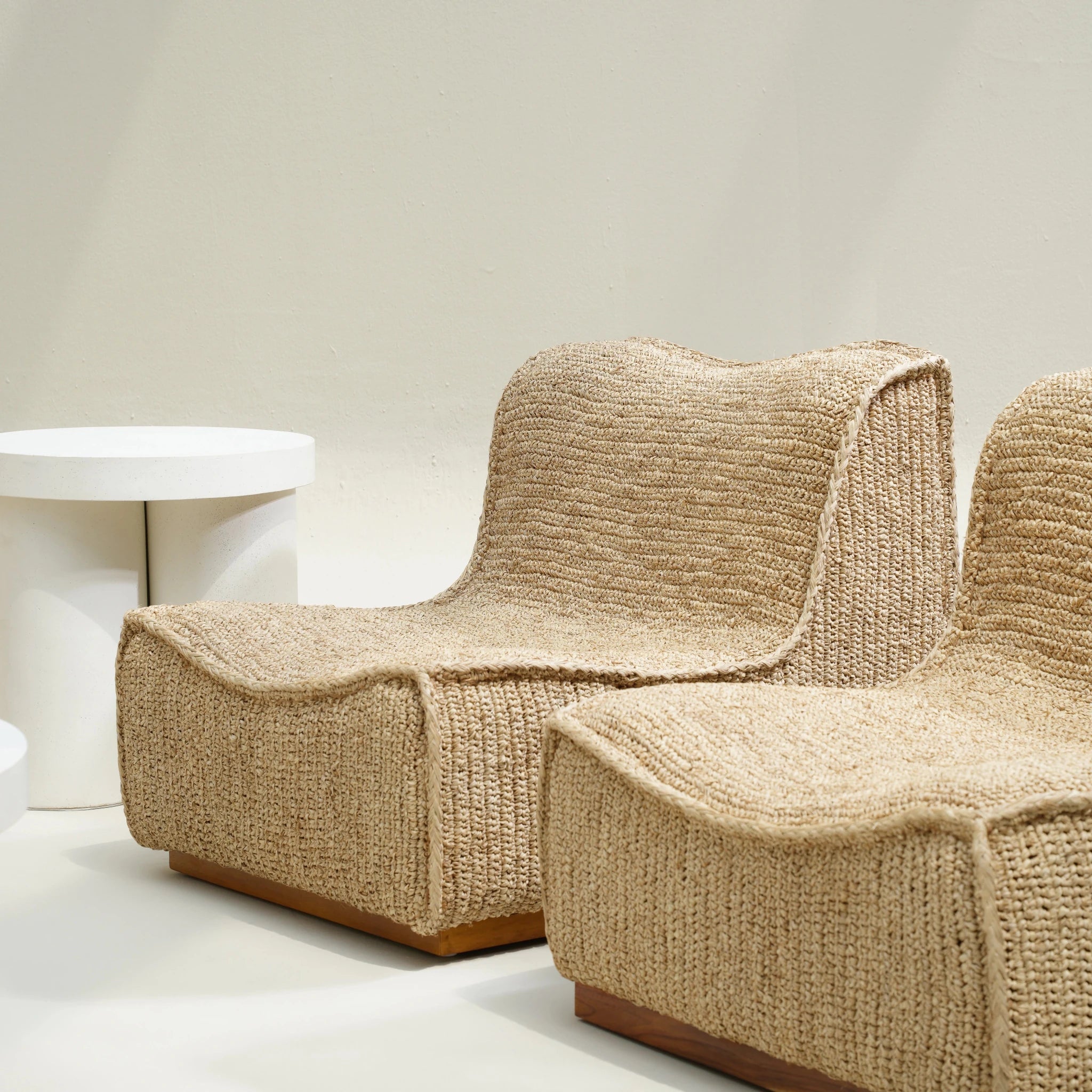 DIAZ PALM LEAF LOUNGE CHAIR