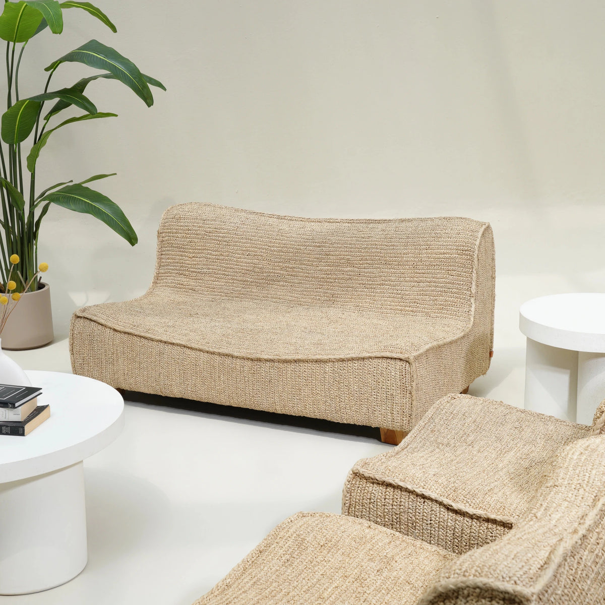 DIAZ PALM LEAF SOFA