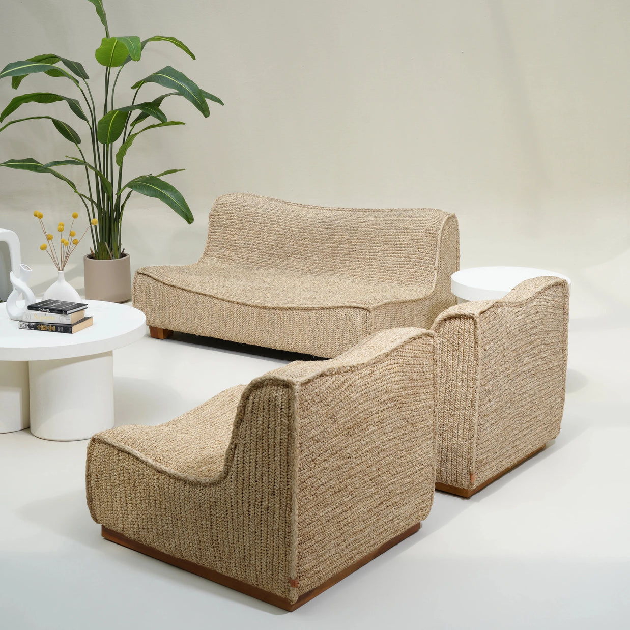 DIAZ PALM LEAF LOUNGE CHAIR