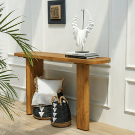 Minimalist Barito Console styled in contemporary interior