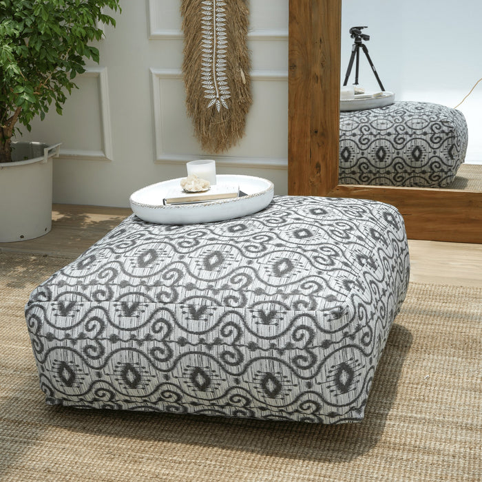 BATIK SQUARE POUF