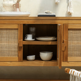 Bintang sideboard showcasing spacious cabinets and stylish design