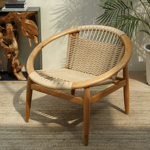 ASOKA ROUND LOUNGE CHAIR