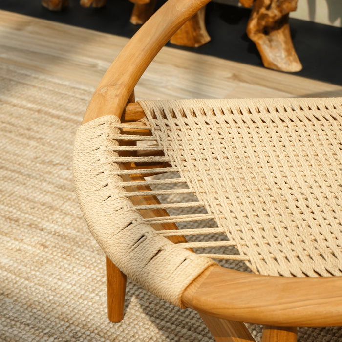 ASOKA ROUND LOUNGE CHAIR