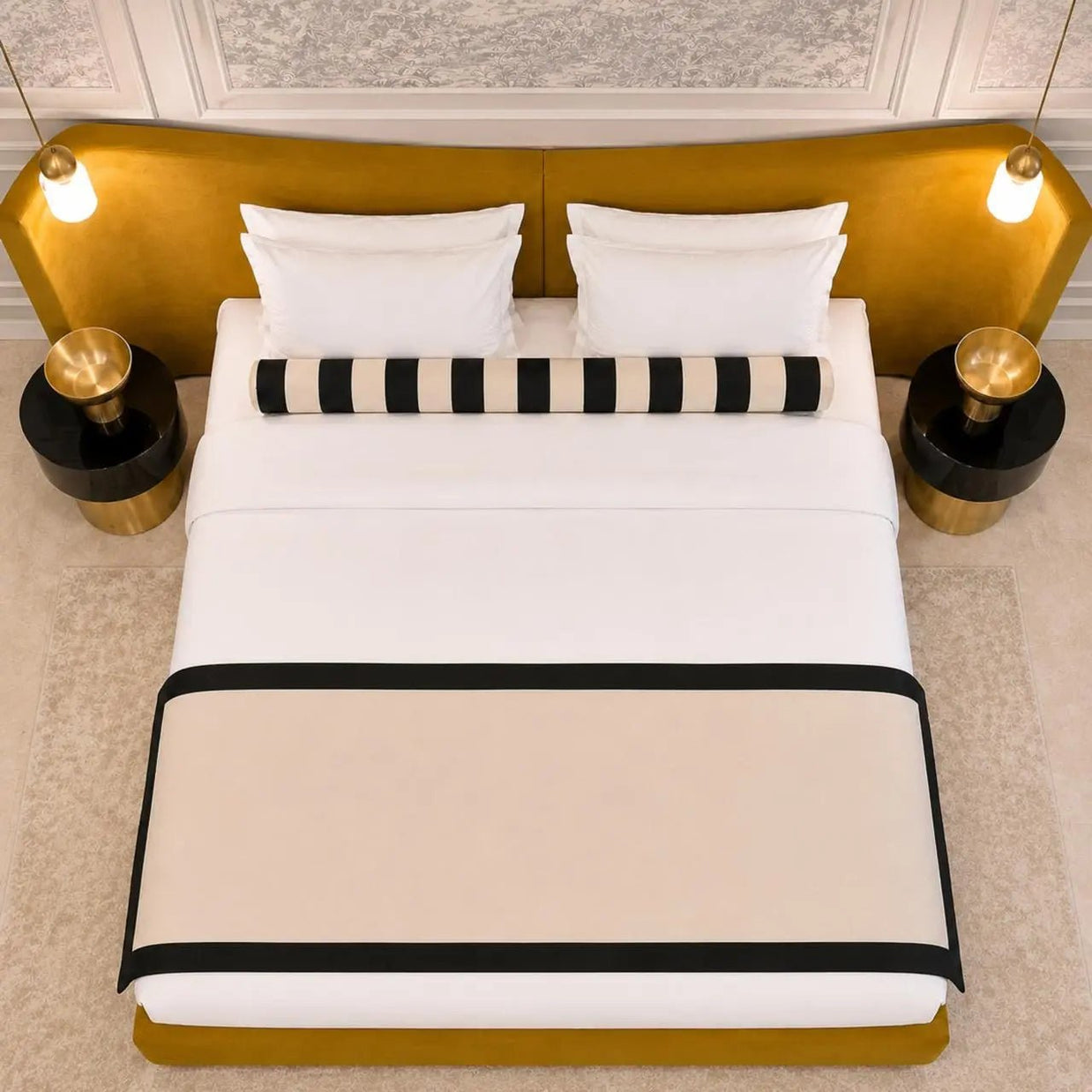 CAMILA CURVED BED