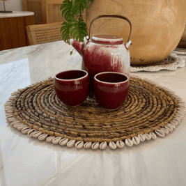 مفرش طاولة من ألياف الموز