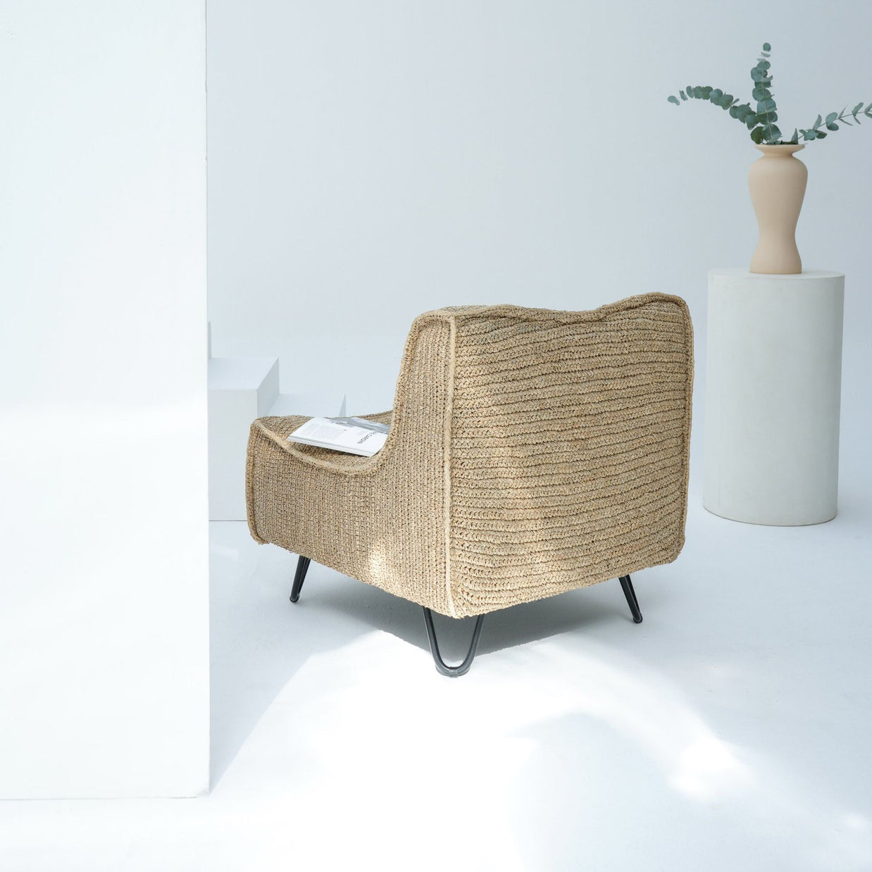 DIAZ PALM LEAF LOUNGE CHAIR