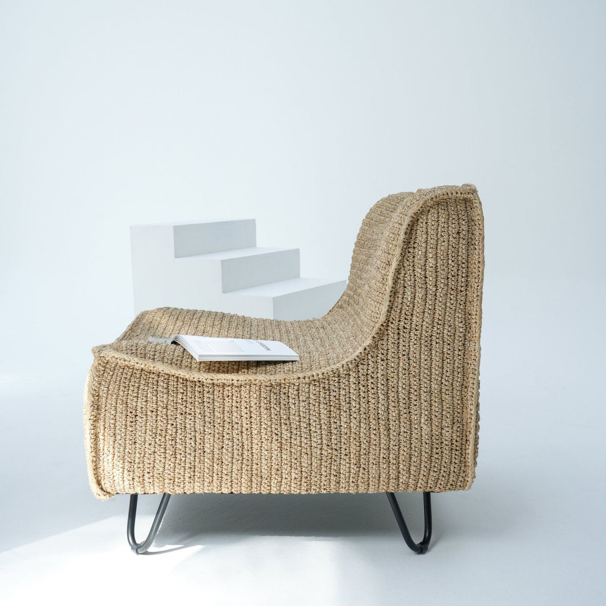 DIAZ PALM LEAF LOUNGE CHAIR