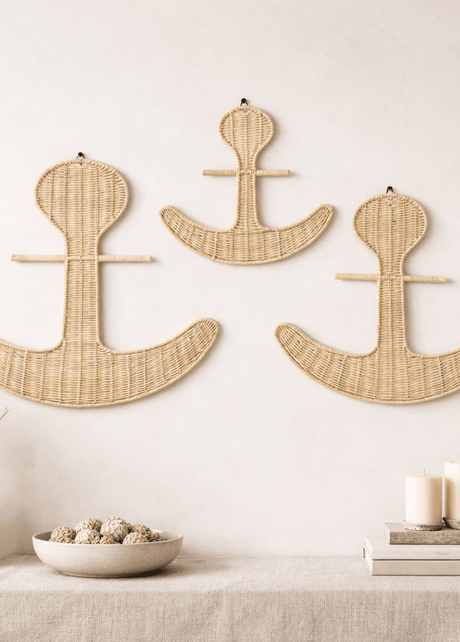 Sailor wall decor, set of three