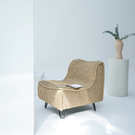 DIAZ PALM LEAF LOUNGE CHAIR